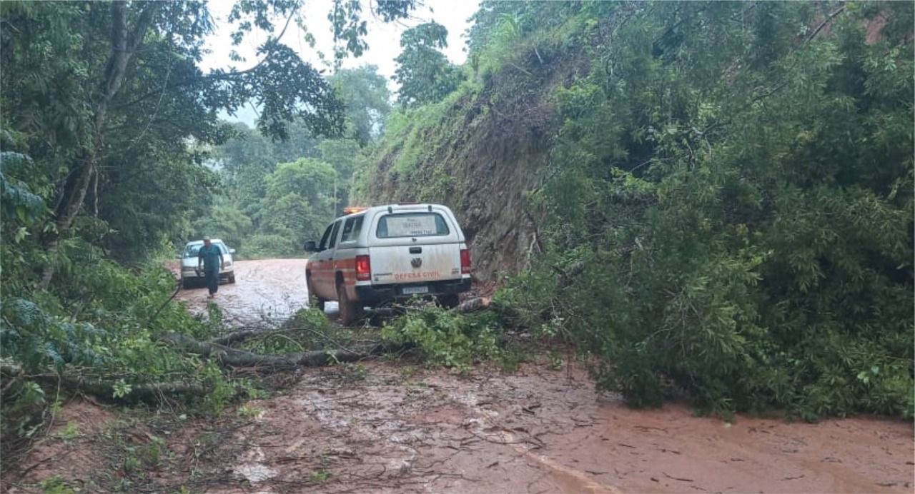Defesa Civil de Ibatiba registra nova ocorrência devido às chuvas